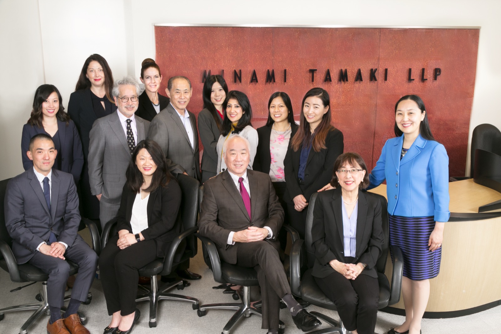 Professional corporate group photography